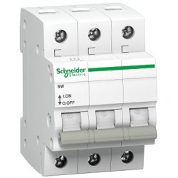 Rozłącznik modułowy 63A 3P SW-63-3 A9S62363