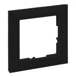 SUNO2 Ramka jednokrotna czarna 721521