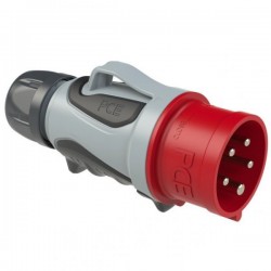 Wtyczka przenośna 32A 5P 400V 6h IP44/54 GRIP 0253-6tt