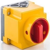 Łącznik krzykowy 0-1 3P 32A IP65 w obudowie ML032.3-RG5/OB