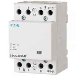 Stycznik modułowy 63A 4Z 0R 230V AC Z-SCH230/63-40 248856