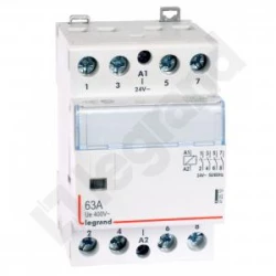 Stycznik modułowy 63A 4Z 0R 24V AC SM363 412512