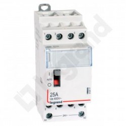 Stycznik modułowy 4P 25A 4Z 24V AC z manipulatorem SM 425 24 4Z 412517
