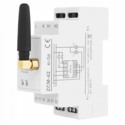 Programator czasowy WiFi 2xNO/NC 16A (inrush 111A/20ms) 230V AC ZCM-42 EXT10000265