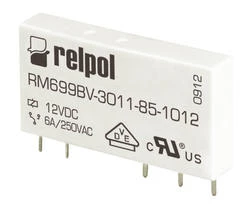 Przekaźnik miniaturowy 1P 6A 60V DC PCB AgSnO2/Au RM699BV-3211-85-1060 2613707