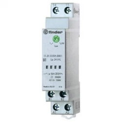 Wyłącznik zmierzchowy, 1Z 12A 24V AC/DC, 17,5mm, P20 +czujnik zewnętrzny IP54, 1-100 lx 11.31.0.024.0001