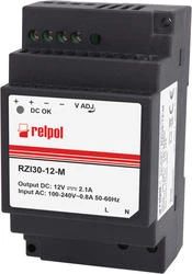 Zasilacz impulsowy 90-264V AC 12VDC 2,1A 30W RZI30-12-M 2615394