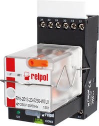 Przekaźnik czasowy wielofunkcyjny 3P 24V AC zestaw R15+COM3 PIR153-024AC-00T 855536