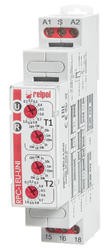 Przekaźnik czasowy 1P 1sek-10dni 12-240V AC/DC 50/60 Hz opóźnione załączenie RPC-1EU-UNI 863188