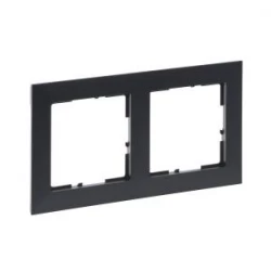 SUNO2 Ramka dwukrotna ciemnoszara 721552