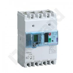 Wyłącznik mocy 4P 160A 16kA z zabezpieczeniem różnicowoprądowym DPX3 160 420037