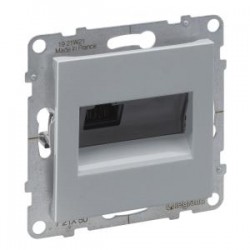 SUNO2 Gniazdo komputerowe pojedyncze RJ45 kat 5e UTP aluminium 721350