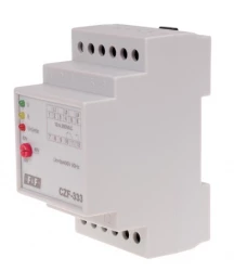 CZF-333 Przekaźnik zaniku i asymetrii faz 10A 1P 4sek 20-50V