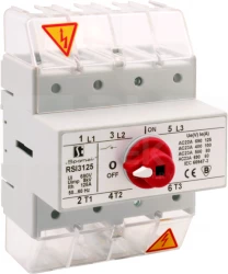 Rozłącznik izolacyjny 4P 125A RSI-4125NW01