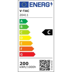 Projektor LED 200W 27350lm 6500K Dioda SAMSUNG IP65 Czarny 5 Lat Gwarancji 20411