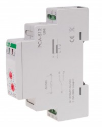 PCA-512 UNI Przekaźnik czasowy 1P 10A 0,1sek-576h 12-264V AC/DC opóźnione wyłączenie