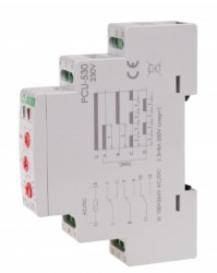 PCU-530 Przekaźnik czasowy uniwersalny 3P 8A 0,1s-576h 100-264V AC/DC wielofunkcyjny
