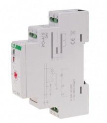 PO-415 Przekaźnik czasowy 1P 10A 1-15min 24V AC/DC opóźnione odpadanie