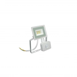 NOCTIS LUX 3 FLOODLIGHT 10W CW 230V IP44 114X150X53MM WHITE WITH PIR SENSOR