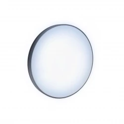 NYMPHEA BLACK & WHITE RINGS 18W CW 230V 115st IP54 IK04 FI250x52 WHITE / BLACK ROUND WITH SENSOR