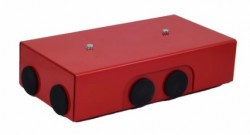 Puszka przeciwpożarowa PIP-5A R4x2x4,4x3x4 prostokątna, E90, rozgałęźna, wymiary 92x47x174mm, czerwony 84625616
