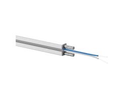 Kabel światłowodowy FTTH 2J B2ca SM 9/125 biały, wzmocnienie FRP, całkowicie dielektryczny, 1000m ALANTEC - ALANTEC