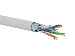 Kable F/FTP kat.6A  B2ca LSOH 4x2x23AWG 500m (10Gb/s) 25 lat gwarancji, badanie jakości laboratorium FORCE
wysoka klasa palności s1a, d1, a1 ALANTEC -