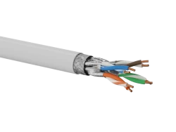 Kabel S/FTP kat.7 euroclass B2ca LSOH 4x2x23AWG 1000 MHz (10Gb/s) 500m 25 lat gwarancji ALANTEC, badanie jakości laboratorium INTERTEK (USA)  - ALANTE