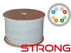 WZMOCNIONY kabel U/UTP kat.5e PVC 4PR Eca 500m STRONG - 25 lat gwarancji, badanie jakości laboratorium INTERTEK (USA) ALANTEC - ALANTEC