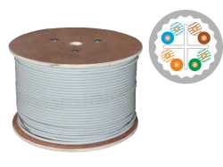 Kabel U/UTP kat.6A euroclass Dca LSOH 500m 25 lat gwarancji, badanie jakości laboratorium INTERTEK (USA) ALANTEC - ALANTEC