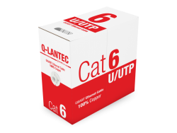 Kabel  sieciowy UTP kat.6 PVC Eca Q-LANTEC - 10 lat gwarancji  - Q-LANTEC