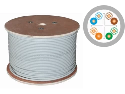 Kabel U/UTP kat.6 PVC Eca 4x2x24AWG 500m 25 lat gwarancji