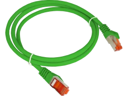 Patch-cord F/UTP kat.6 PVC 5.0m zielony ALANTEC  - ALANTEC