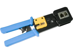 Zaciskarka 8P/6P/4P (RJ45/RJ12/RJ11) do wtyków przelotowych typu EZ ALANTEC - ALANTEC