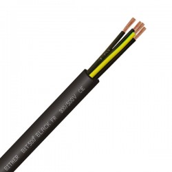 Przewód sterowniczy BiT 500 BLACK FR 4G0,75 300/500V SB1833 klasa Eca /bębnowy/