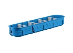 Puszka do pustych ścian 5x60mm płytka MULTIBOX niebieski P5x60K 32328203