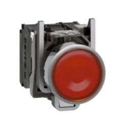 Przycisk sterowniczy 22mm żółty z samopowrotem z podświetleniem 1Z 1R XB4BW35B5