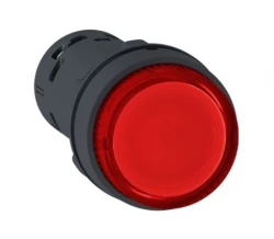 Przycisk podświetlany LED z samopowrotem 1Z czewony XB7NW34B1