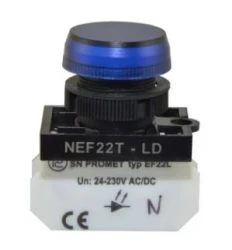 Lampka NEF22 niebieska W0-LD-NEF22TLD N
