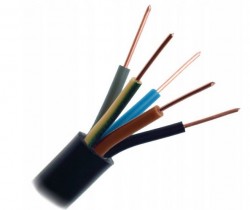 Kabel energetyczny YKY 5x4 żo 0,6/1kV
