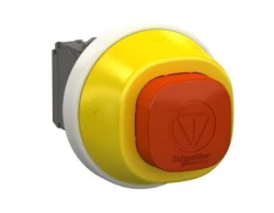 Harmony XB5 Kompletny przycisk awaryjnego zatrzymania E.Stop podświetlony Ttr 24V W/R 1Z XB5AS84W3B5