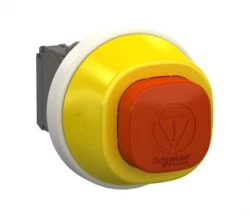 Harmony XB5 Kompletny przycisk awaryjnego zatrzymania E.Stop podświetlony Ttr 24V W/R 1No XB5AS84W3B41