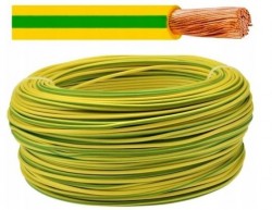 Przewód instalacyjny H07V-K (LgY) 10 żółto-zielony