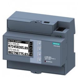 Miernik parametrów sieci PAC2200 z licznikiem energii pomiar bezpośredni do 65A MODBUS TCP/IP Webserwer 7KM2200-2EA40-1EA1
