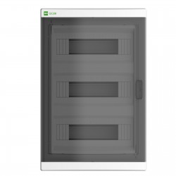 Rozdzielnica podtynkowa ELEGANT RP 3x12 PE+N IP40 drzwi dymne 2455-01