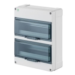 Rozdzielnica HERMETICA RN 2x12+2 PE+N dymny IP65 2209-01