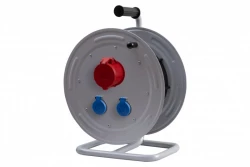 Rozgałęźnik na bębnie metalowym MAKARA-370 16A 5p, 2x230V  IP44