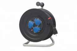 Przedłużacz na bębnie plastikowym NERO-290 3x230V IP44 3x2,5 (OPD) /50m/ z termikiem i kontrolką