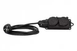 Przedłużacz listwowy gumowy 2x230V(2x2P+Z)  OPD (H07RN-F) 3x2,5-50m