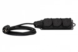 Przedłużacz listwowy gumowy 3x230V(3x2P+Z)  OW (H05RR-F) 3x2,5-50m